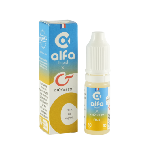 E Liquide FR-K 70/30 10ml - Classic blond Alfaliquid Cigusto  | Cigusto | Cigarette electronique, Eliquide