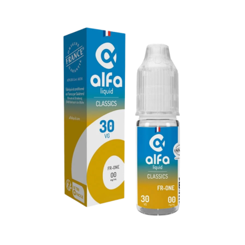 E Liquide FR-ONE Classics Alfaliquid 10ml - Fabrication française  | Cigusto | Cigarette electronique, Eliquide