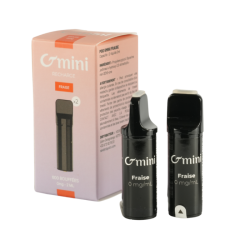 Cartouche pré remplie G MINI Fraise - Cigusto 