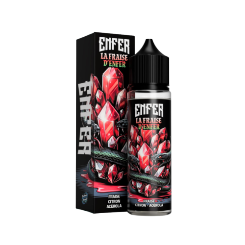 E Liquide La Fraise d'Enfer 50ml - Les Fruits d'ENFER Vape 47  | Cigusto | Cigarette electronique, Eliquide