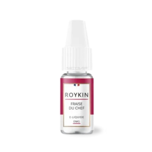 E Liquide FRAISE DU CHEF Roykin 10ml - Fabrication française 50/50  | Cigusto | Cigarette electronique, Eliquide