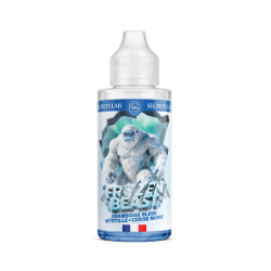 E Liquide FRAMBOISE BLEUE MYRTILLE CERISE NOIRE 100 ml - Frozen Beast 