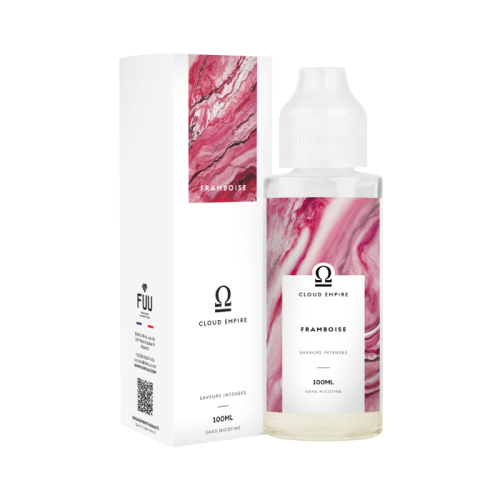 E Liquide FRAMBOISE sans nicotine en 100 ml de chez Cloud Empire | Cigusto | Cigarette electronique, Eliquide