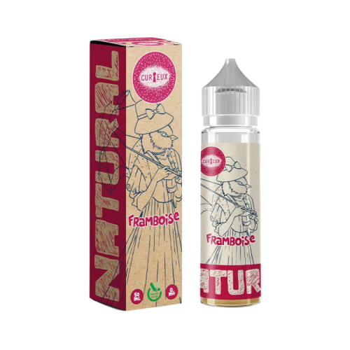 E Liquide FRAMBOISE 50 ml de Curieux Edition Natural sans PG | Cigusto | Cigarette electronique, Eliquide