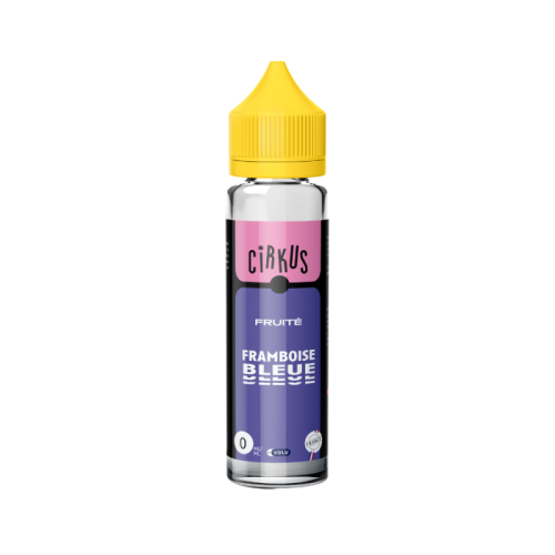 E liquide Framboise Bleue CIRKUS 50 ml à booster de Cirkus par VDLV | Cigusto | Cigarette electronique, Eliquide