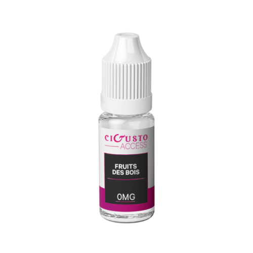 E Liquide en 10 ml Fruits des bois de la gamme Cigusto Access | Cigusto | Cigarette electronique, Eliquide