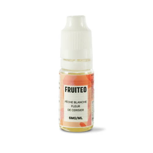 E Liquide Pêche Blanche Fleur de Cerisier 10 ml – Fruiteo Cigusto | Cigusto | Cigarette electronique, Eliquide