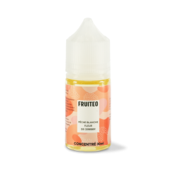 Concentré PECHE BLANCHE FLEUR DE CERISIER 30 ml - Fruiteo | Cigusto | Cigarette electronique, Eliquide