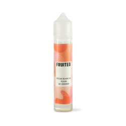 E Liquide PECHE BLANCHE FLEUR DE CERISIER 50 ml - Fruiteo