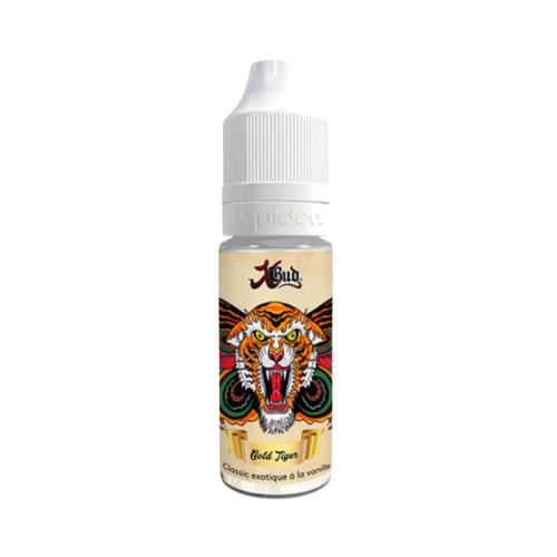 E-liquide Xbud Gold Tiger Liquideo en 10 ml, e-liquide Gold Tiger Liquideo saveur classic | Cigusto | Cigusto | Cigarette electronique, Eliquide