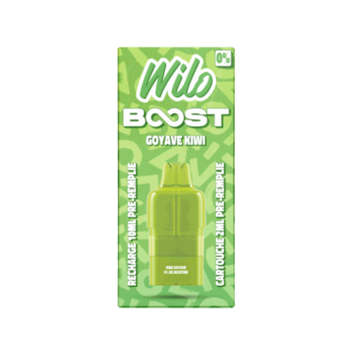 Cartouche 2+10ml Wilo Boost saveurs de Goyave Kiwi - Wilo Vape | Cigusto | Cigarette electronique, Eliquide