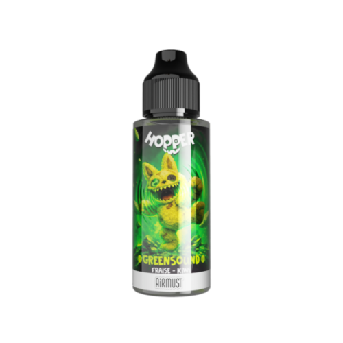 E Liquide Greensound gamme Hopper 100ml – Fraise et kiwi Airmust  | Cigusto | Cigarette electronique, Eliquide