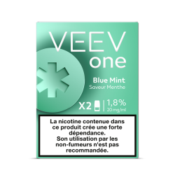 Cartouche VEEV ONE BLUE MINT | Pod 2ml Menthe Fraîche 20mg | Cigusto | Cigarette electronique, Eliquide