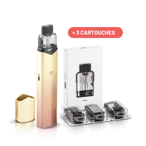 Pack Hello Pro + 3 Cartouches Cigusto | Kit Pod MTL/RDL | Cigusto | Cigarette electronique, Eliquide