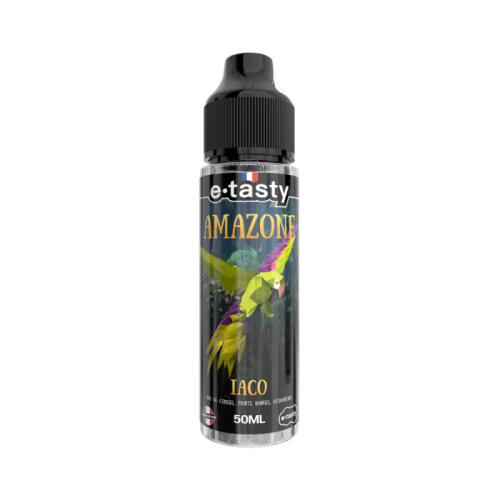 E Liquide IACO en format 50 ml de la gamme Amazone de E-Tasty | Cigusto | Cigarette electronique, Eliquide