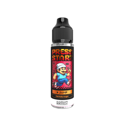 E Liquide JUMP Press Start 50ml – arômes fruits rouges, e-liquide | Cigusto | Cigarette electronique, Eliquide