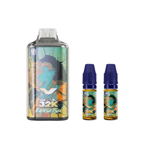 Pod XFighter 32K Kansetsu | Fighter Fuel 32 000 puffs chez Cigusto | Cigusto | Cigarette electronique, Eliquide