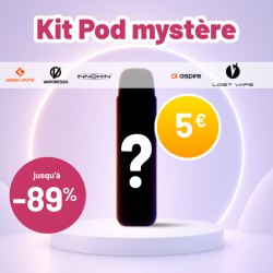 Kit Pod Mystère parmi une sélection de modèles de différentes marques | Cigusto | Cigarette electronique, Eliquide