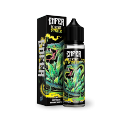E Liquide LE KIWI D'ENFER 50 ml - Les Fruits d'ENFER