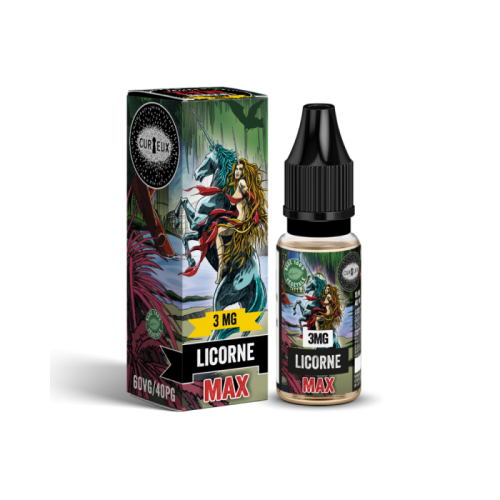 E Liquide LICORNE MAX Edition Astrale flacon de 10ml – Curieux | Cigusto | Cigarette electronique, Eliquide