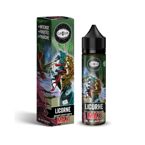 E Liquide LICORNE MAX en format de 50ml – Curieux Edition Astrale | Cigusto | Cigarette electronique, Eliquide