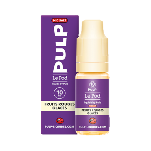 E Liquide FRUITS ROUGES GLACES 10 ml - Pulp | Cigusto | Cigarette electronique, Eliquide