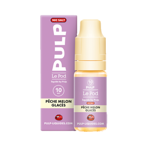 Le Pod Liquide - Pêche Melon Glacés - Pulp | Cigusto | Cigarette electronique, Eliquide