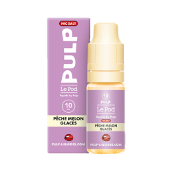E Liquide PECHE MELON GLACE SDN 10 ml - Le Pod