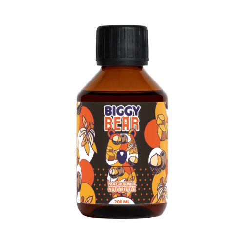 E Liquide MACADAMIA NUT BRITTLE format de 200 ml par Biggy Bear | Cigusto | Cigarette electronique, Eliquide