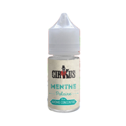 Concentré MENTHE POLAIRE 30 ml de Cirkus Authentic de VDLV à Cigusto | Cigusto | Cigarette electronique, Eliquide