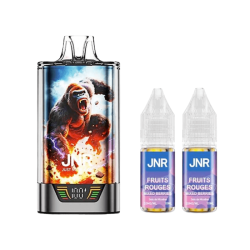 Pod GORILLA X Mixed Berries 43000 puffs de chez JNR | Cigusto | Cigusto | Cigarette electronique, Eliquide