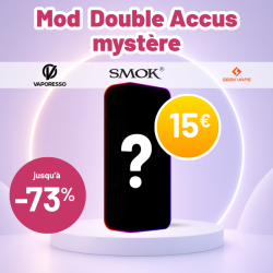 Mod DOUBLE ACCU Mystère parmi une sélection de modèles de différentes marques | Cigusto | Cigarette electronique, Eliquide