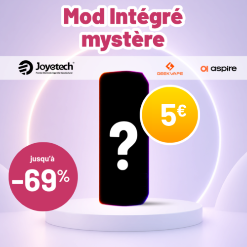 Mod INTEGRE Mystère parmi une sélection de modèles de différentes marques | Cigusto | Cigarette electronique, Eliquide