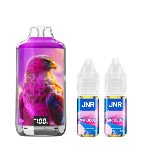 Pod FALCON X Mr Blue de JNR x Cigusto | Puff rechargeable 28K | Cigusto | Cigarette electronique, Eliquide