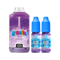 Pod BIG PUFF Mûre Cassis GRANITA | Cigarette électronique MTL | Cigusto | Cigarette electronique, Eliquide