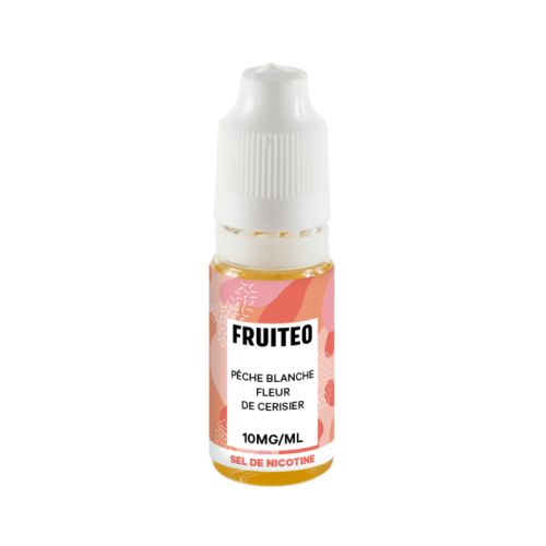 E Liquide Pêche Blanche Fleur de Cerisier SDN 10 ml – Fruiteo  | Cigusto | Cigarette electronique, Eliquide