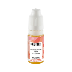 E Liquide Pêche Blanche Fleur de Cerisier SDN 10 ml – Fruiteo  | Cigusto | Cigarette electronique, Eliquide