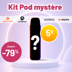 Kit Pod Mystère parmi une sélection de modèles de différentes marques | Cigusto | Cigarette electronique, Eliquide