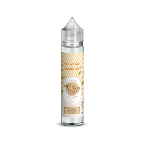 E Liquide ORANGE PASSION 50ml - Le Petit Verger Fabrication française | Cigusto | Cigarette electronique, Eliquide