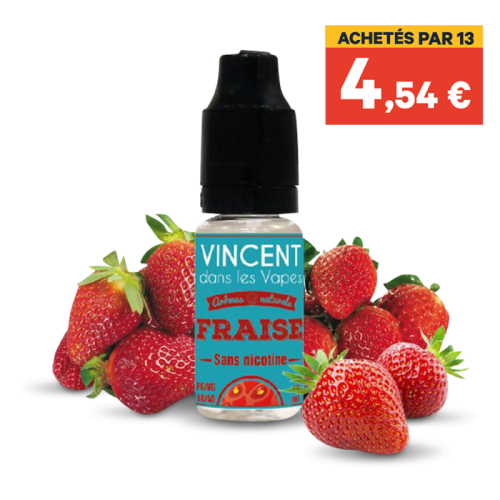 Fraise VDLV  6 mg Fruité 60/40 France 6 mg | Cigusto | Cigarette electronique, Eliquide