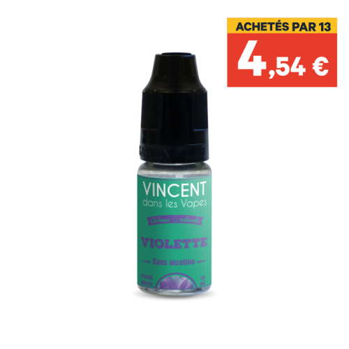 Violette VDLV  6 mg Fruité 60/40 France 6 mg | Cigusto | Cigarette electronique, Eliquide
