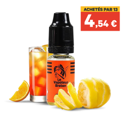 Orange de Sensations LE VAPOTEUR BRETON 12 mg  60/40 France 12 mg | Cigusto | Cigarette electronique, Eliquide