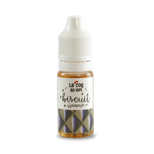 Full VG Biscuit SesameLE COQ QUI VAPE  0 mg Gourmand 20/80 Fr | Cigusto | Cigarette electronique, Eliquide