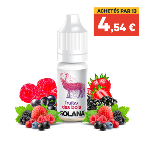 FRUIT DES BOIS 50/50 SOLANA 50ML | Cigusto | Cigarette electronique, Eliquide
