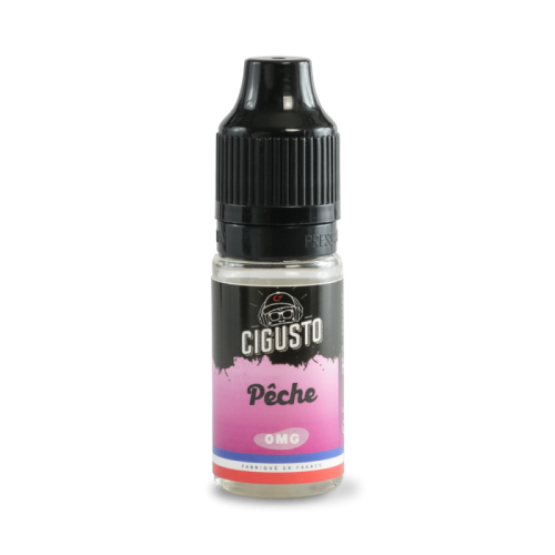 E liquide Peche 10 ml - Cigusto Classic 4 taux de nicotine | Cigusto | Cigarette electronique, Eliquide