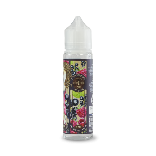 E liquide Framboise Cassis 50 ml - CURIEUX Nicotine 0mg | Cigusto | Cigarette electronique, Eliquide