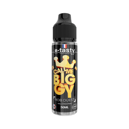 E liquide Rob Ouest Call Me Biggy 50ml E-TASTY| Cigusto | Cigusto | Cigarette electronique, Eliquide