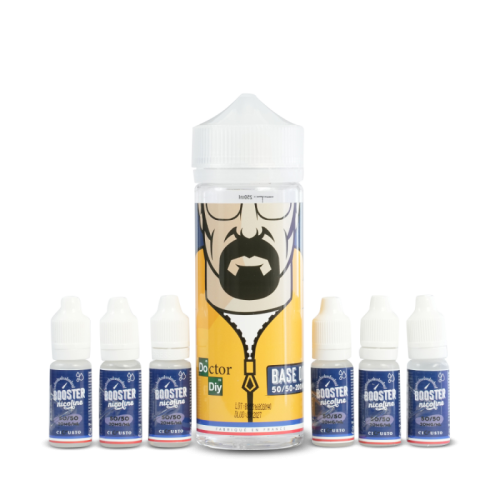 Pack Doctor DIY 200 ml | pg/vg 50/50 | 4 taux de nicotine | Cigusto | Cigarette electronique, Eliquide