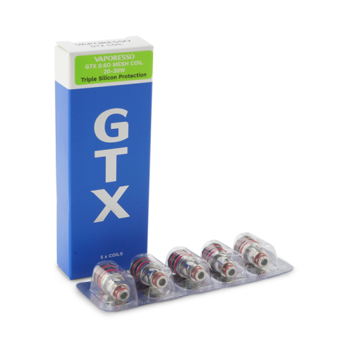 Résistances GTX V2 Vaporesso | Pack 5 résistances mesh e-cigarette | Cigusto | Cigarette electronique, Eliquide
