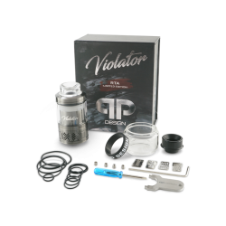 Violator RTA - QP Design | Cigusto | Cigarette electronique, Eliquide